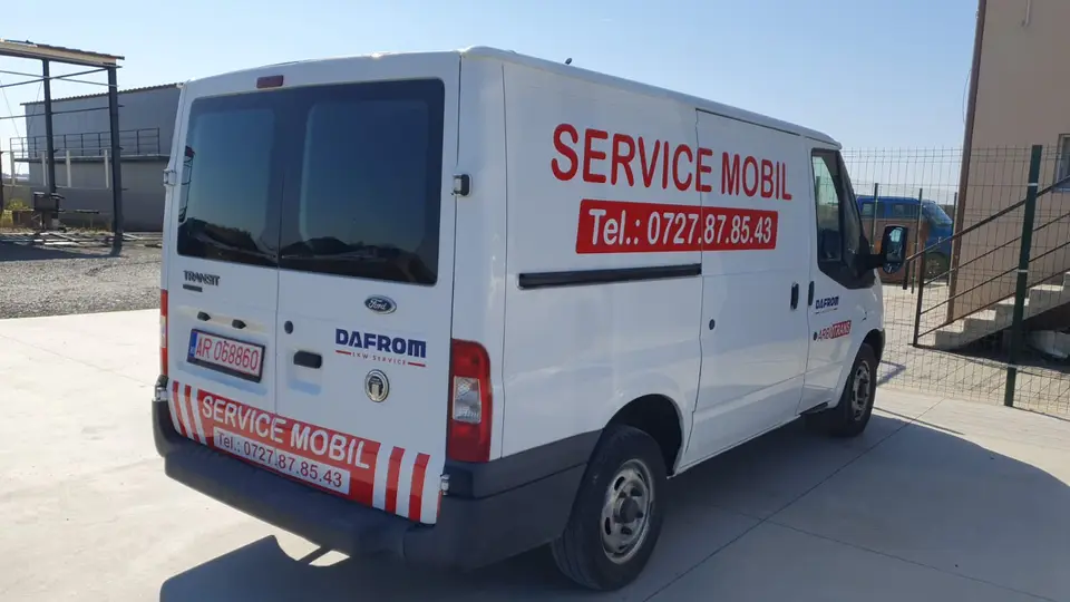 Autoutilitară Service Mobil LKW DAFROM, service autorizat RAR Arad